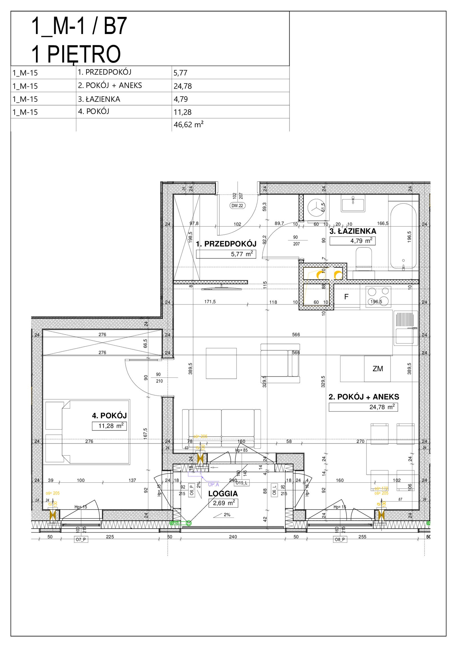 Rzut B7 — Nowe Centrum Południowe IV