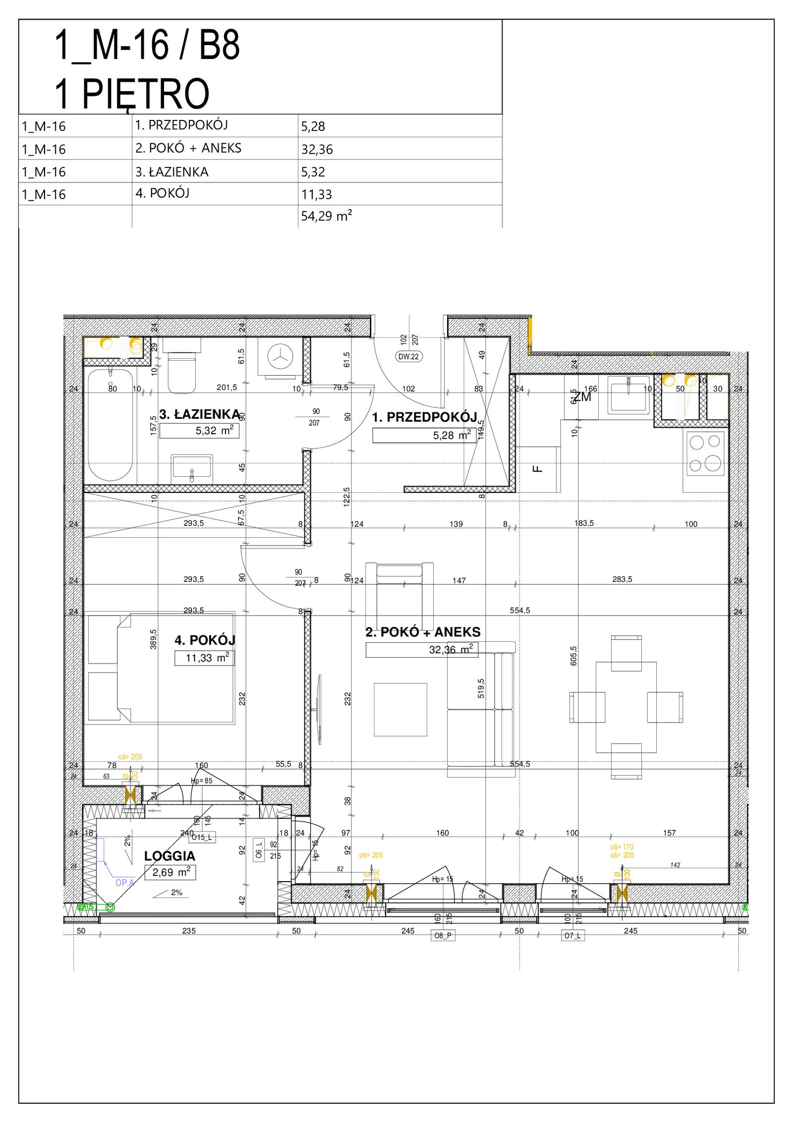 Rzut B8 — Nowe Centrum Południowe IV
