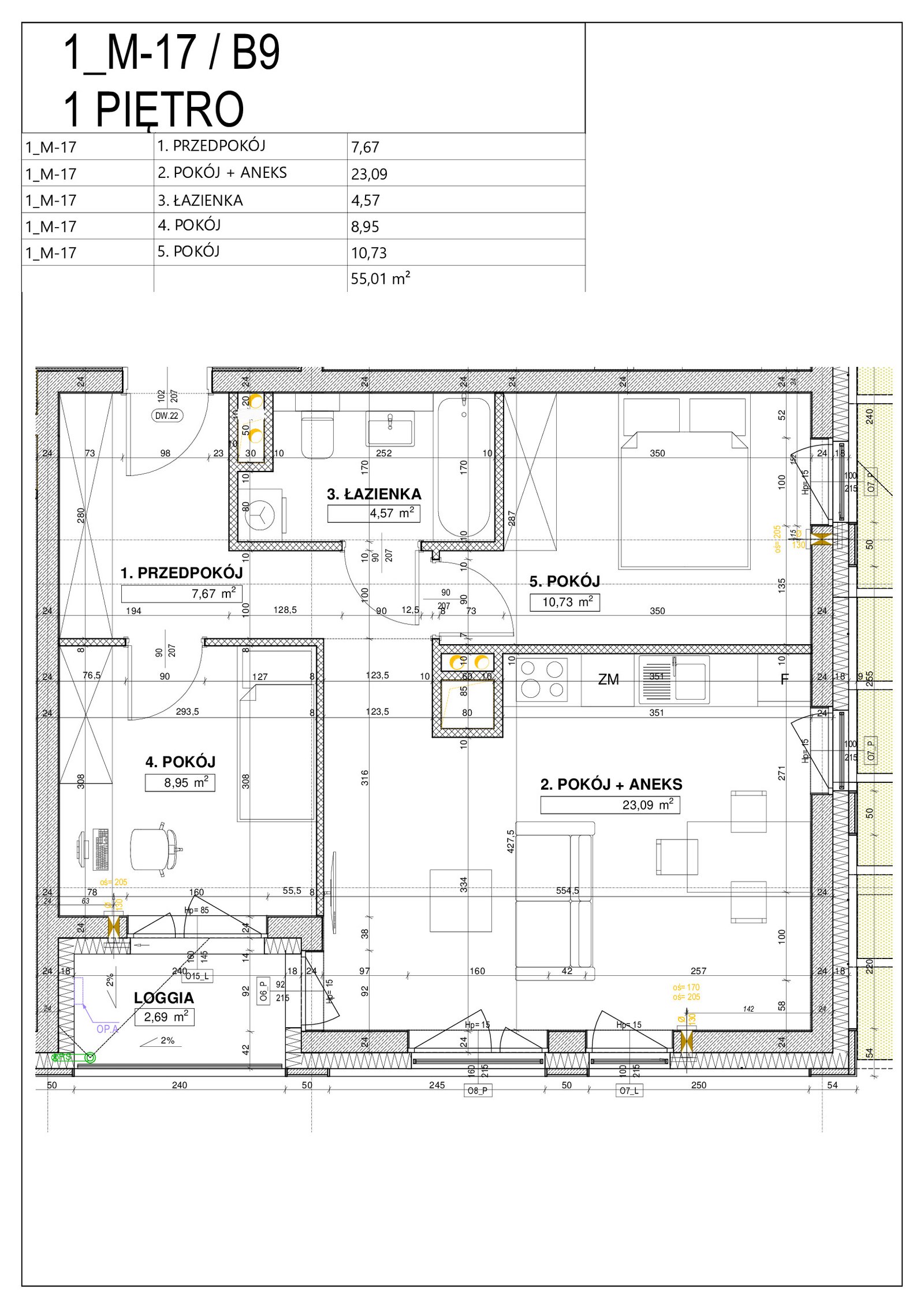 Rzut B9 — Nowe Centrum Południowe IV