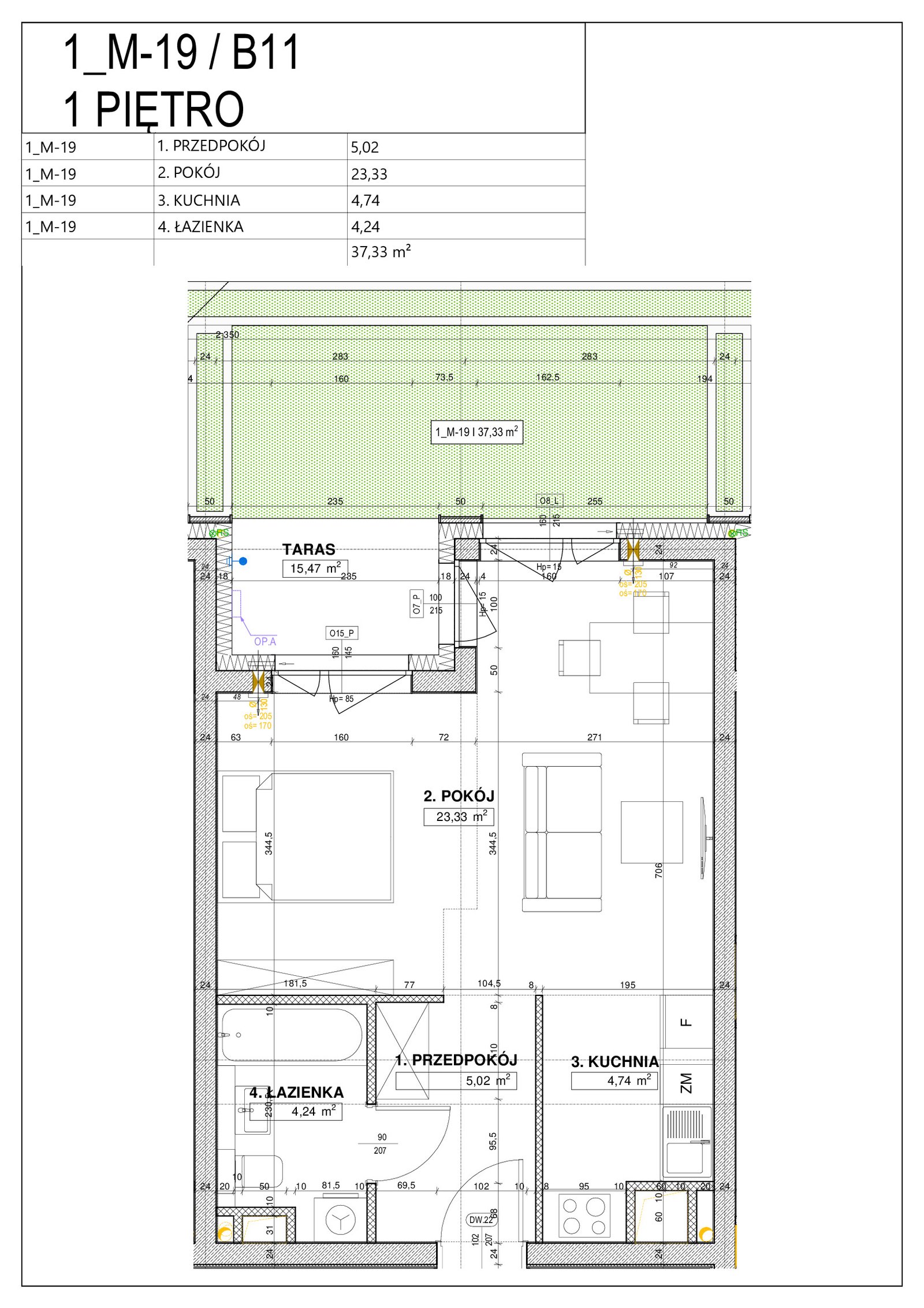 Rzut B11 — Nowe Centrum Południowe IV