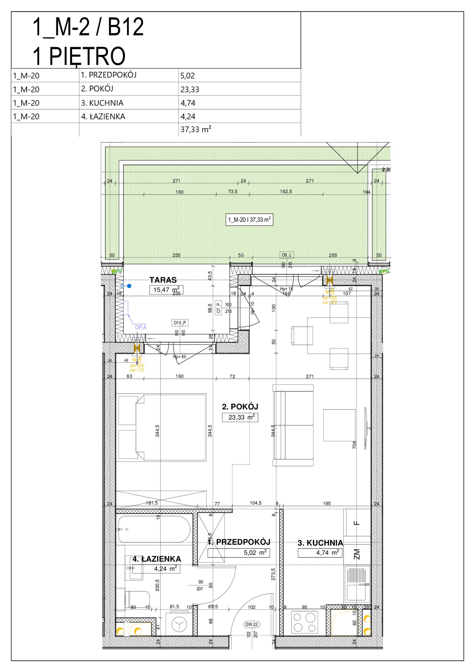 Rzut B12 — Nowe Centrum Południowe IV
