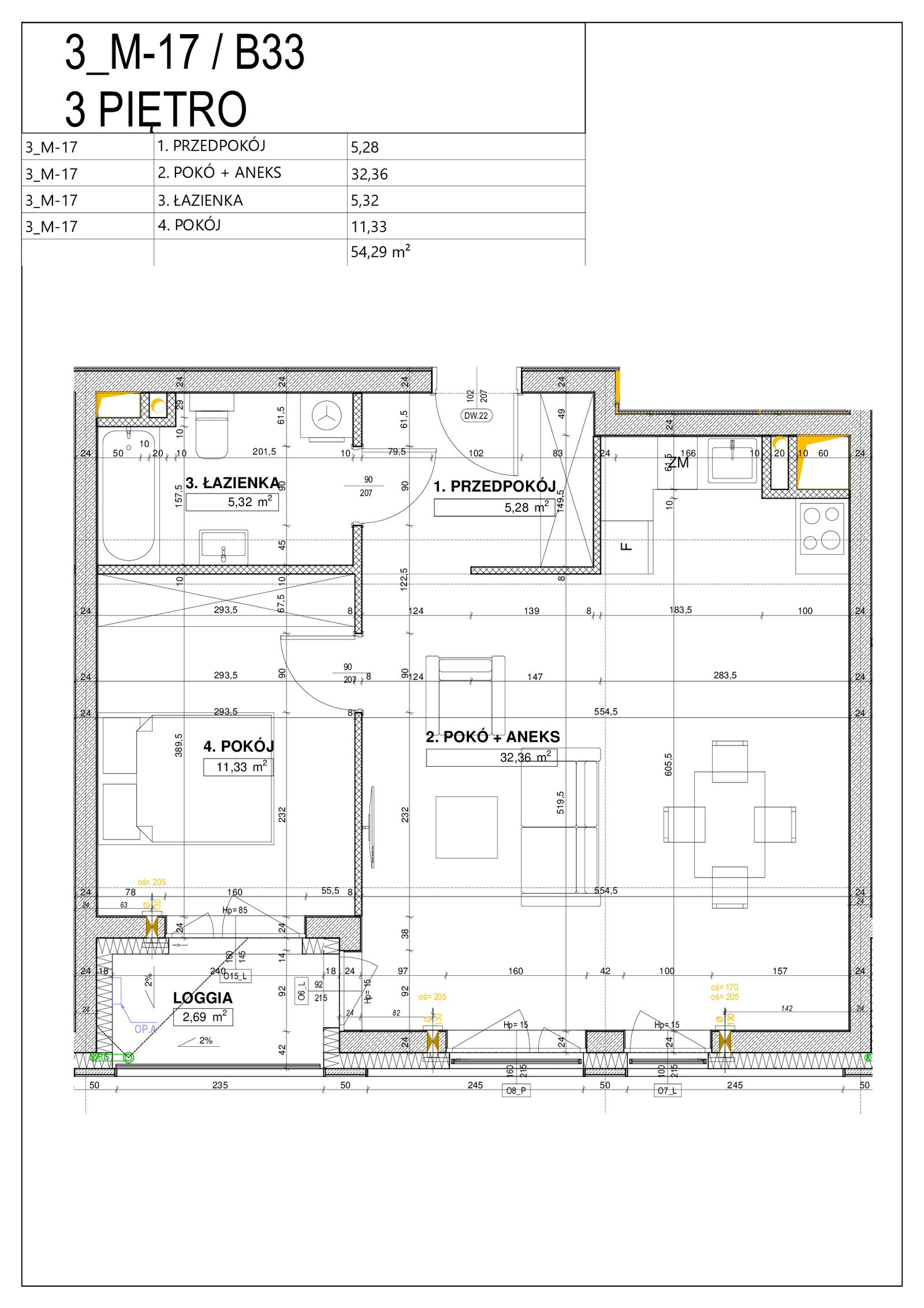 Rzut B33 — Nowe Centrum Południowe IV