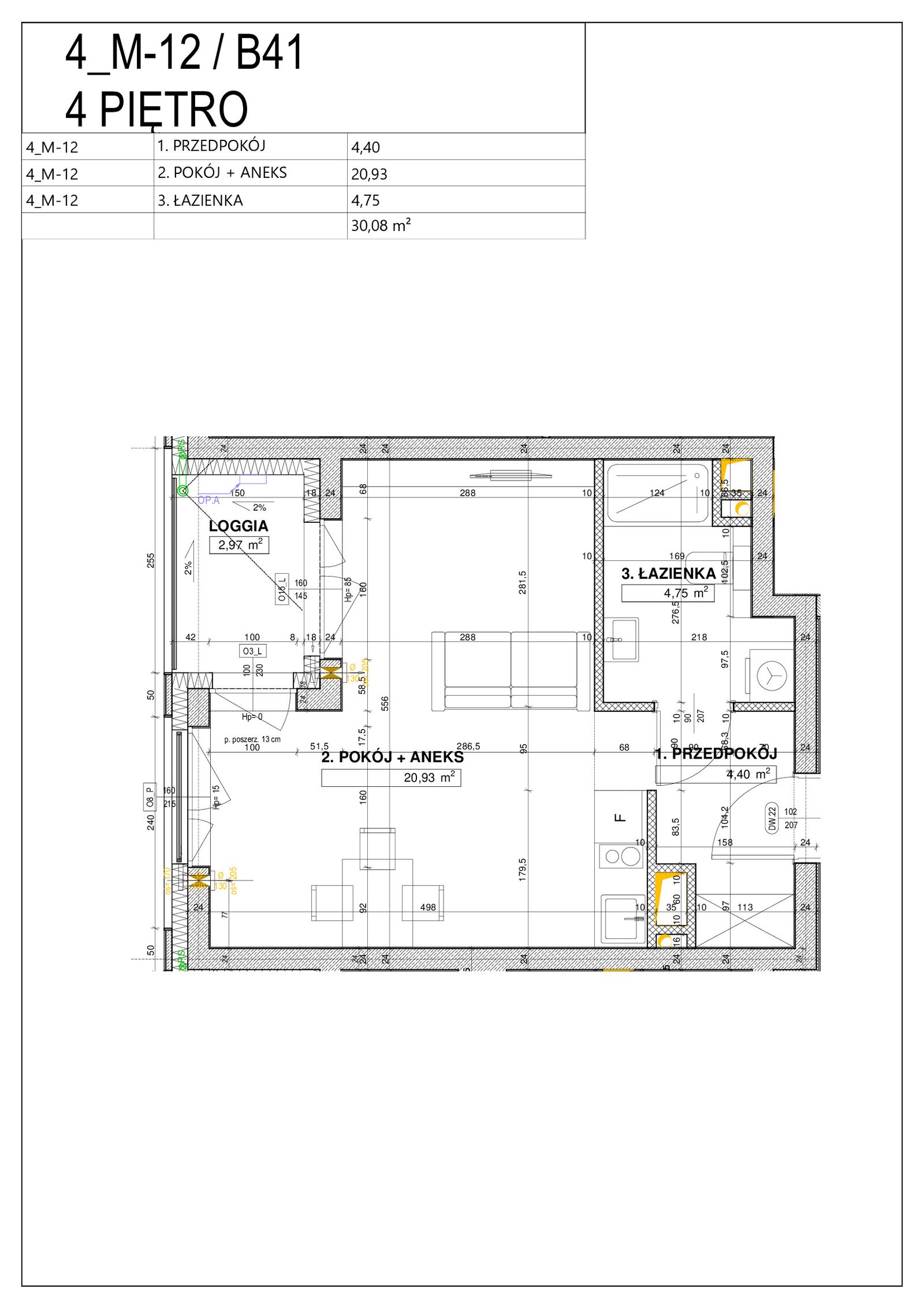 Rzut B41 — Nowe Centrum Południowe IV