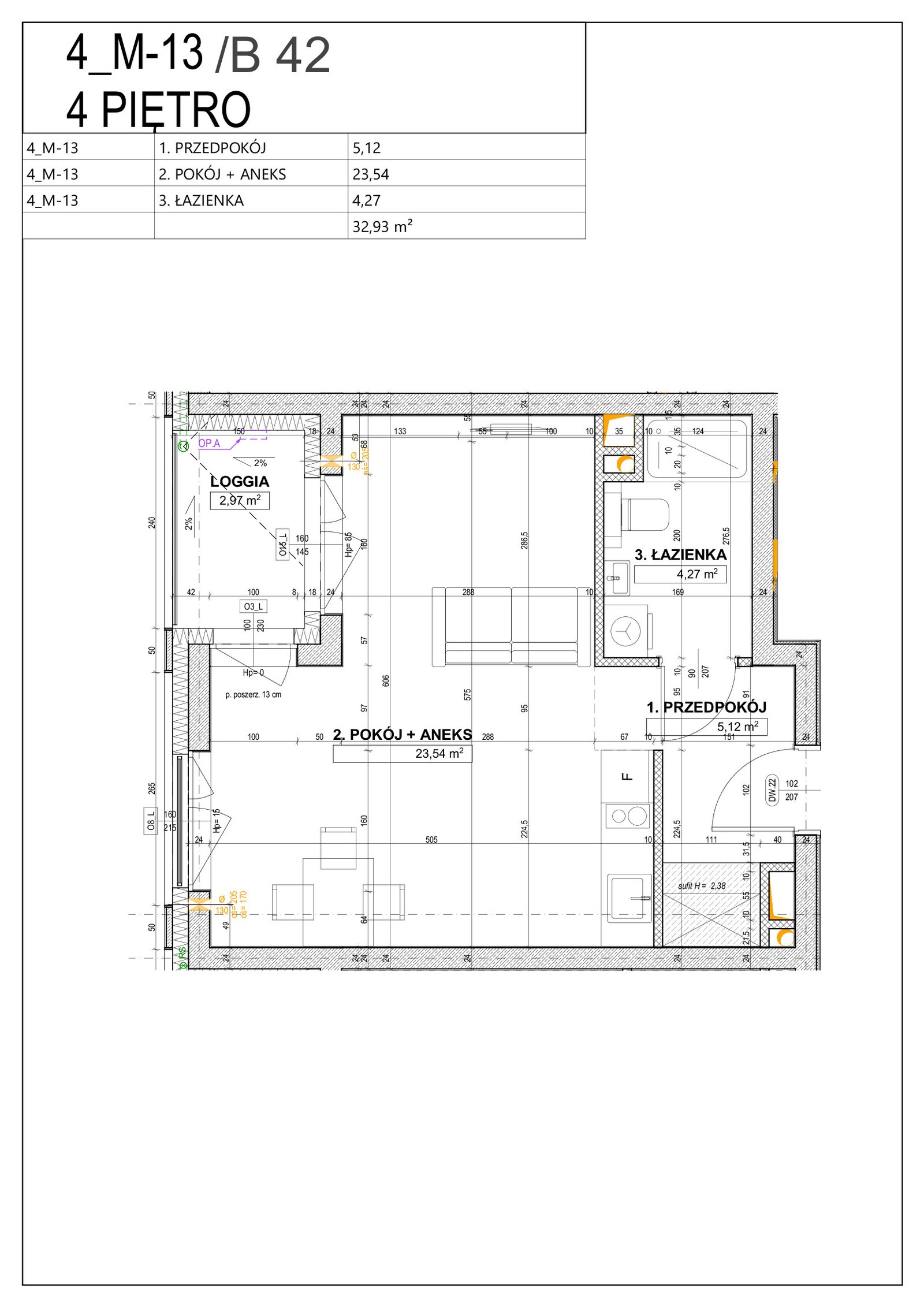 Rzut B42 — Nowe Centrum Południowe IV