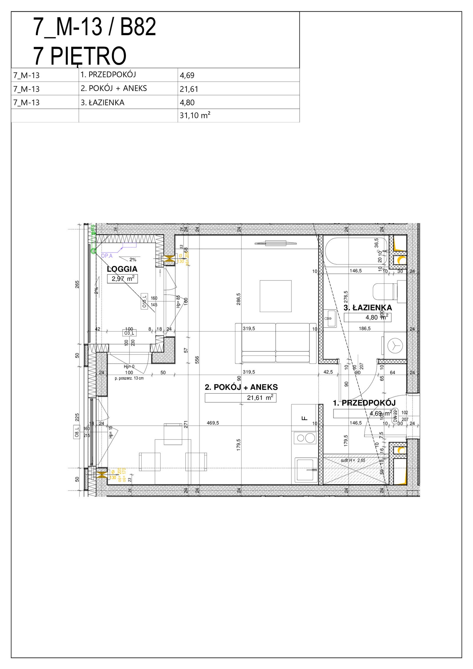 Rzut B82 — Nowe Centrum Południowe IV