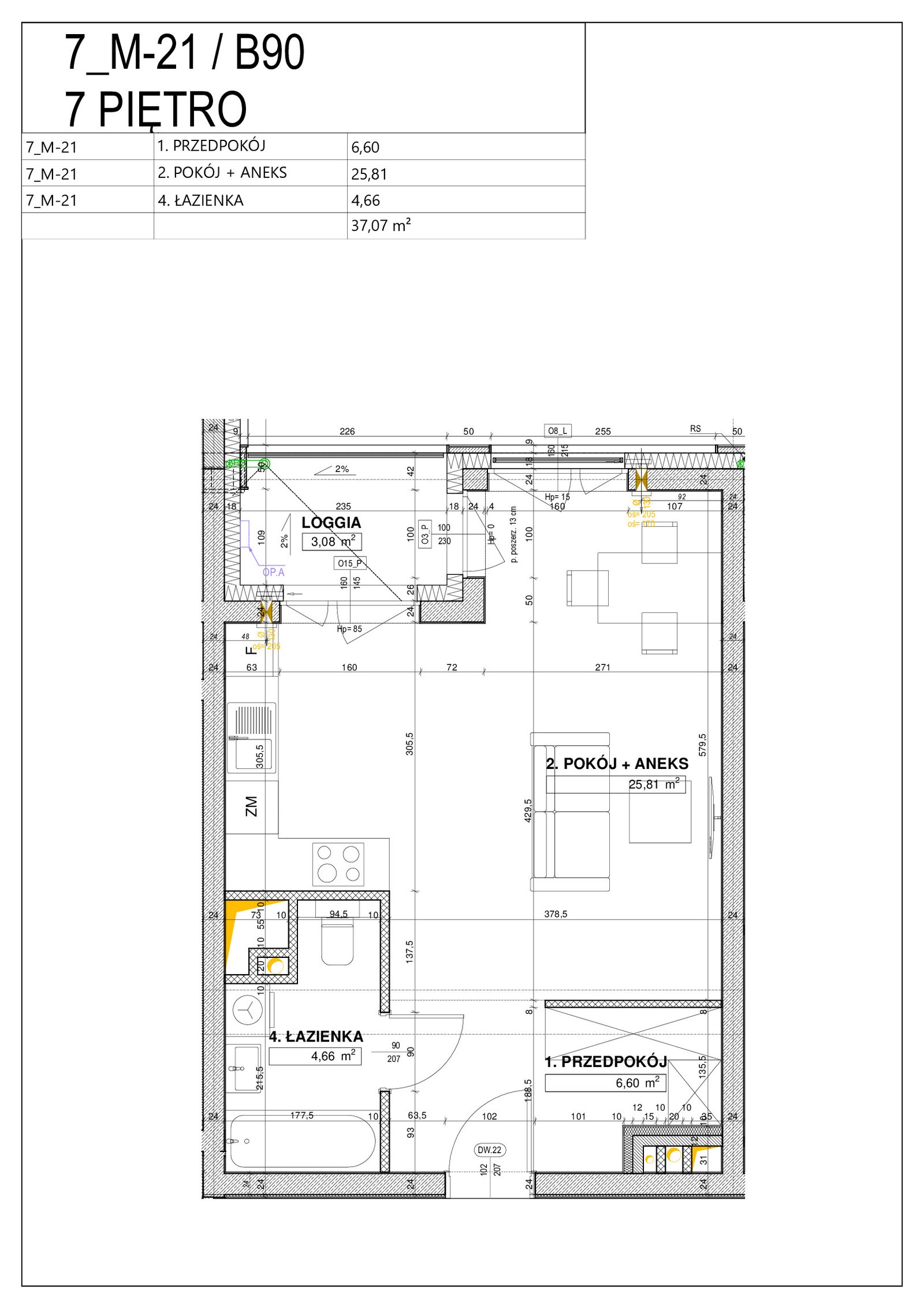 Rzut B90 — Nowe Centrum Południowe IV