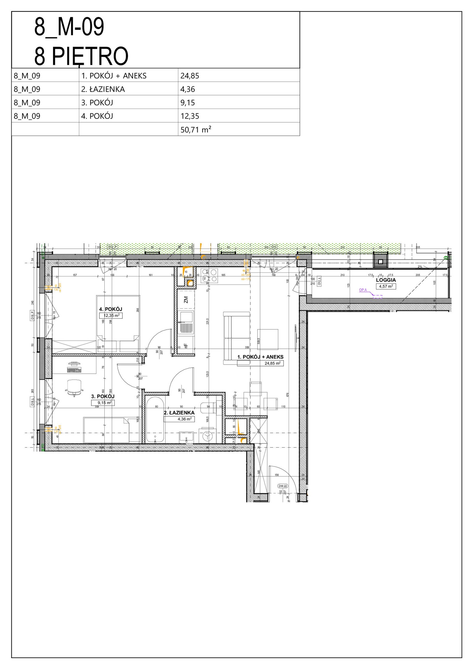 Rzut B91 — Nowe Centrum Południowe IV