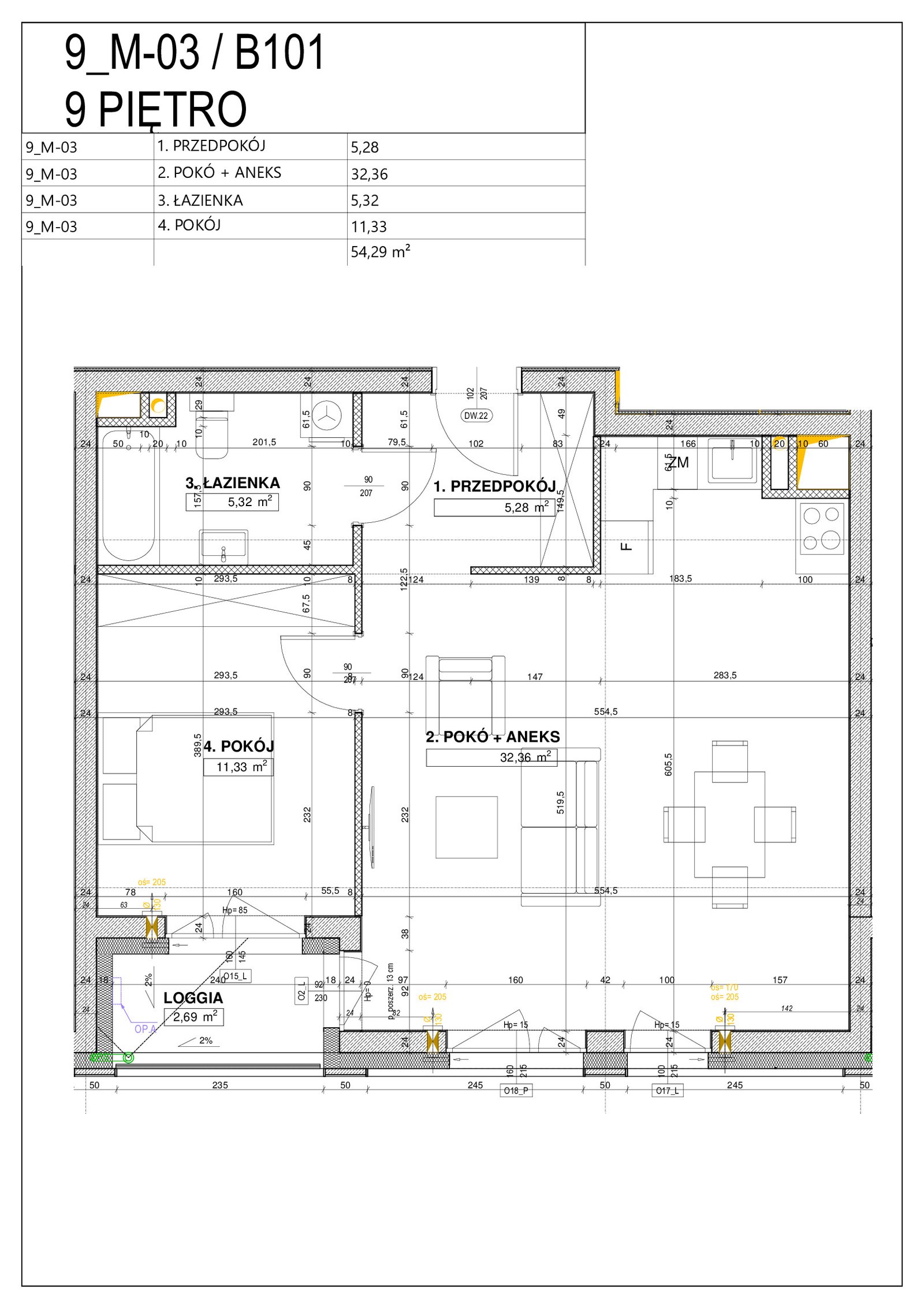 Rzut B101 — Nowe Centrum Południowe IV