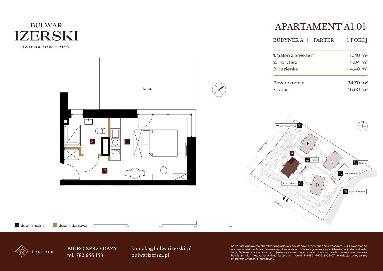 Rzut A1.01 — Bulwar Izerski