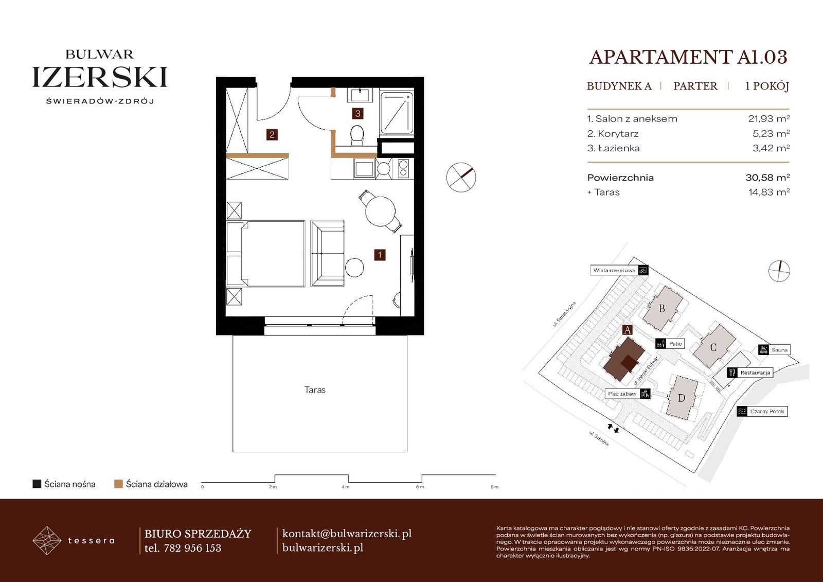 Rzut A1.03 — Bulwar Izerski