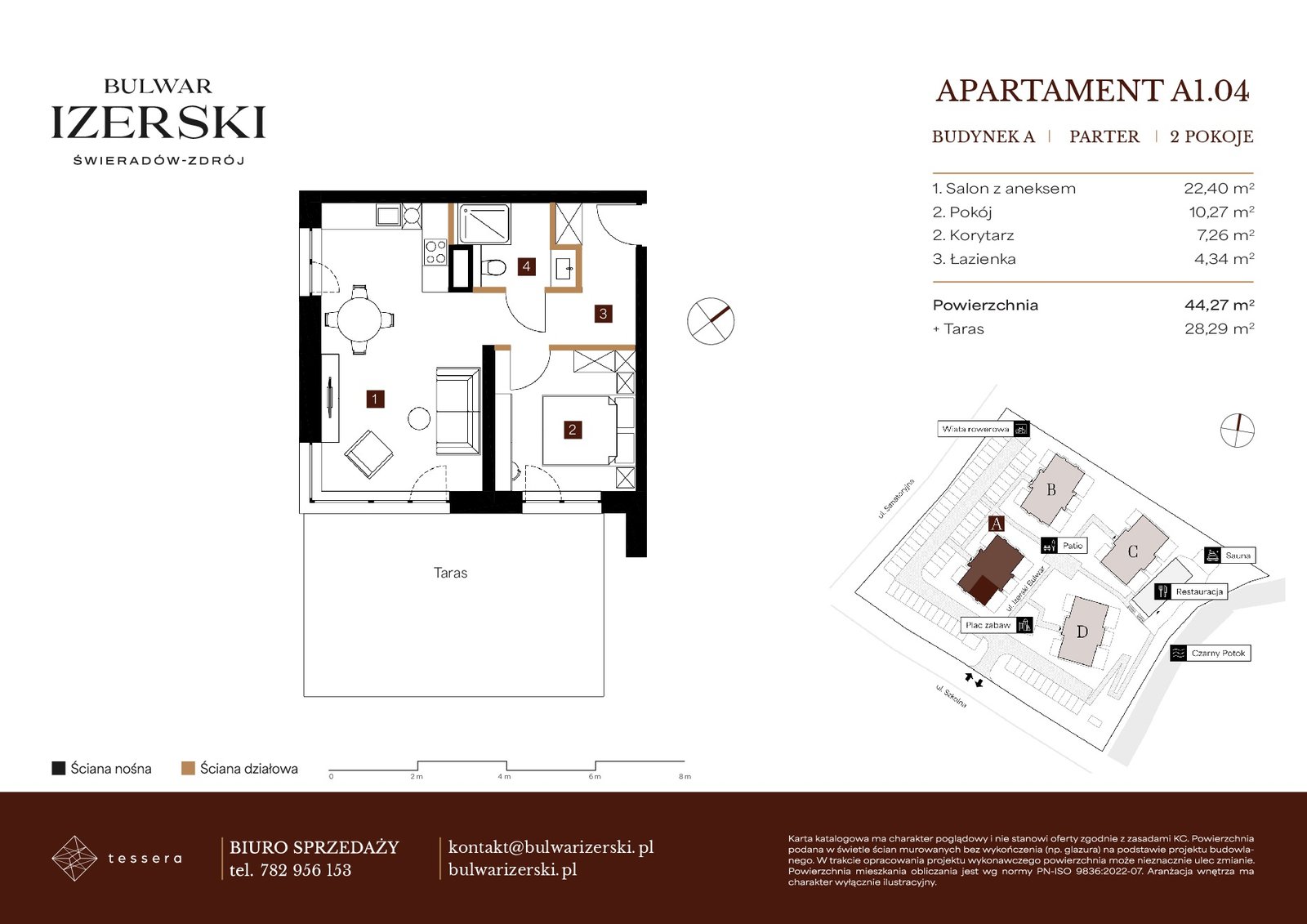 Rzut A1.04 — Bulwar Izerski