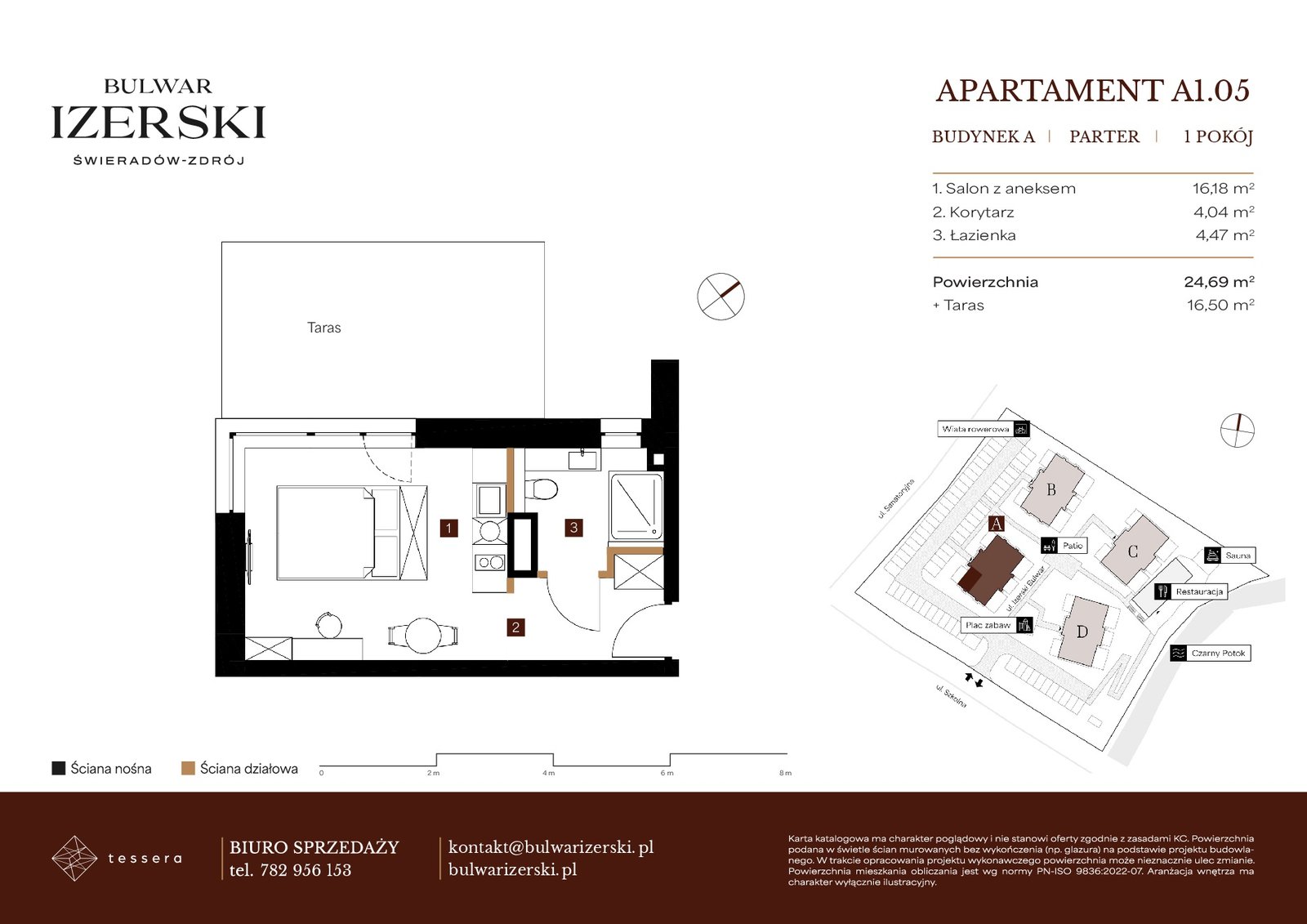 Rzut A1.05 — Bulwar Izerski
