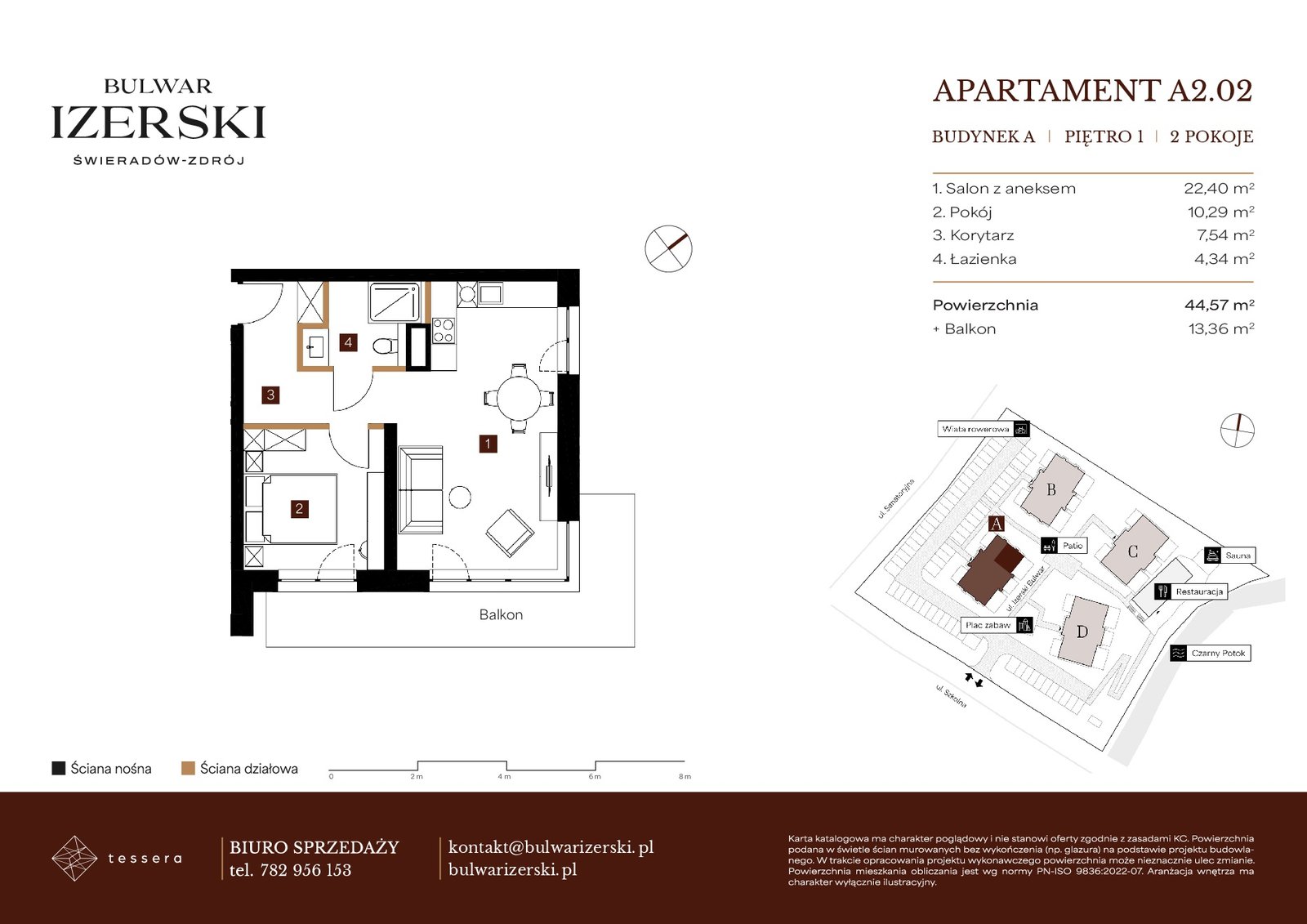 Rzut A2.02 — Bulwar Izerski