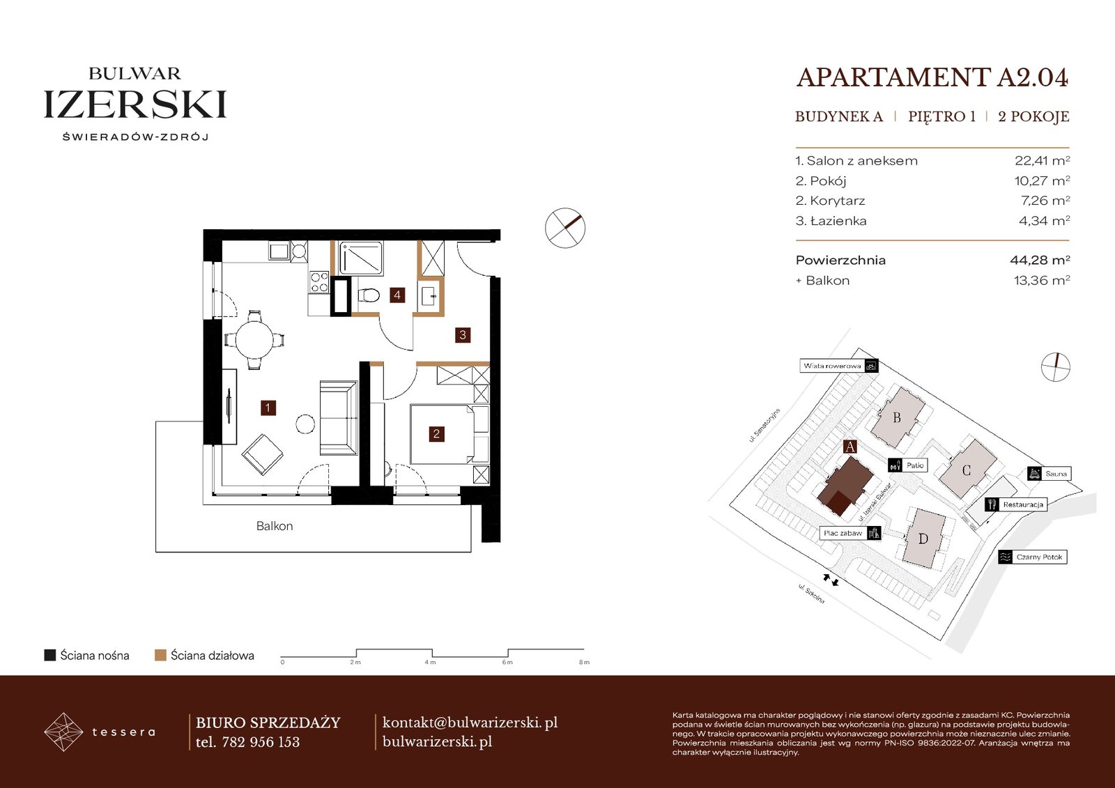Rzut A2.04 — Bulwar Izerski