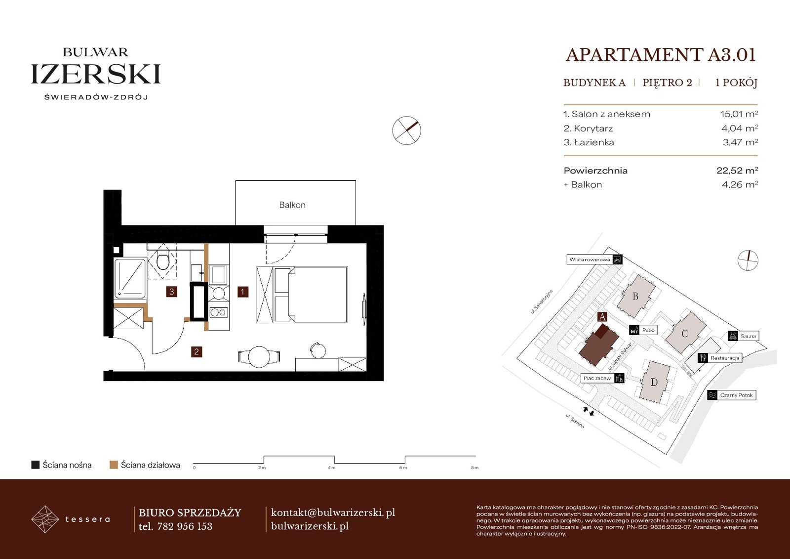 Rzut A3.01 — Bulwar Izerski