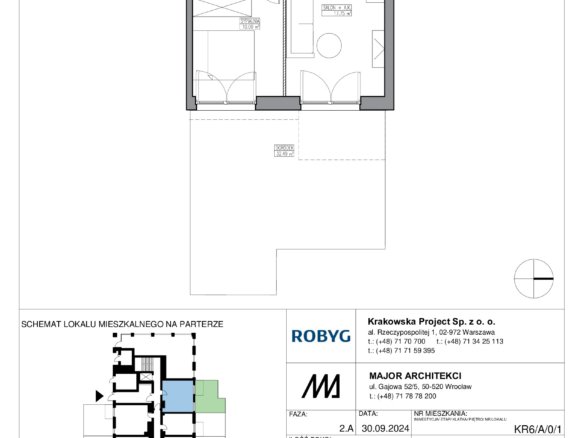 KR6/A/0/1 — Apartamenty Krakowska 6