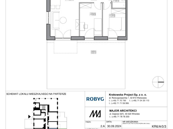 KR6/A/0/3 — Apartamenty Krakowska 6