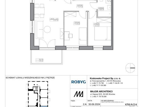 KR6/A/2/4 — Apartamenty Krakowska 6