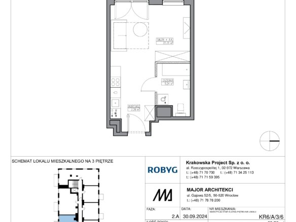 KR6/A/3/6 — Apartamenty Krakowska 6