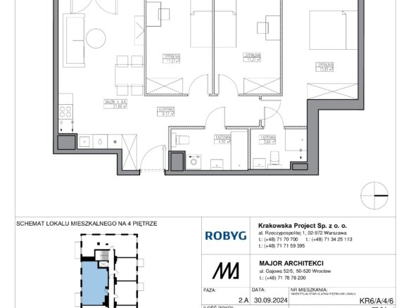KR6/A/4/6 — Apartamenty Krakowska 6