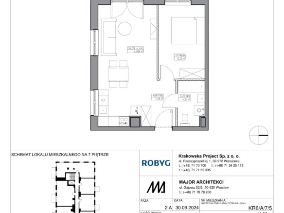 KR6/A/7/5 — Apartamenty Krakowska 6