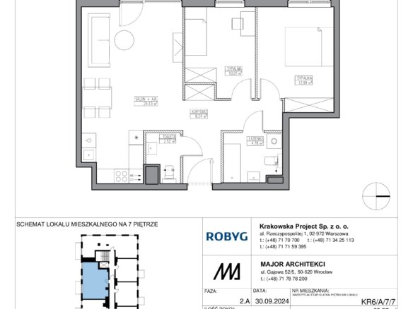 KR6/A/7/7 — Apartamenty Krakowska 6