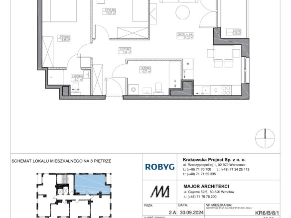 KR6/B/8/1 — Apartamenty Krakowska 6