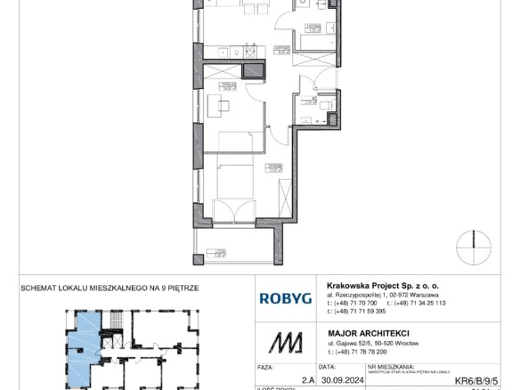 KR6/B/9/5 — Apartamenty Krakowska 6