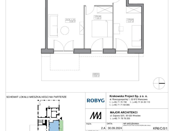 KR6/C/0/1 — Apartamenty Krakowska 6
