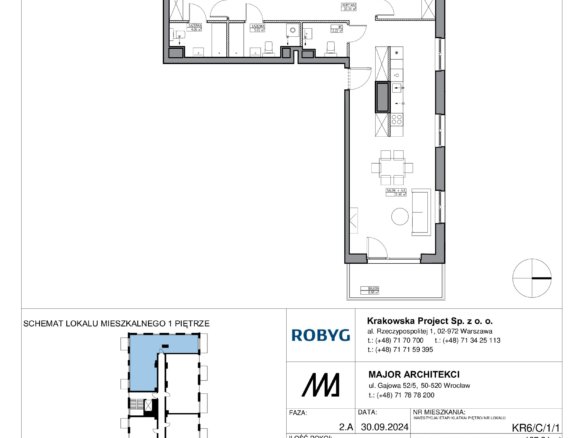 KR6/C/1/1 — Apartamenty Krakowska 6