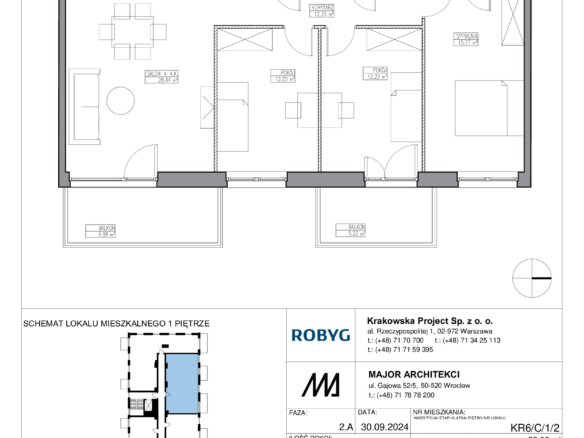 KR6/C/1/2 — Apartamenty Krakowska 6