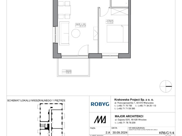 KR6/C/1/4 — Apartamenty Krakowska 6