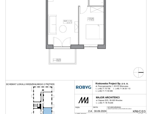KR6/C/2/3 — Apartamenty Krakowska 6