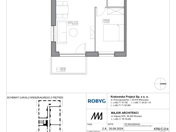 KR6/C/2/4 — Apartamenty Krakowska 6