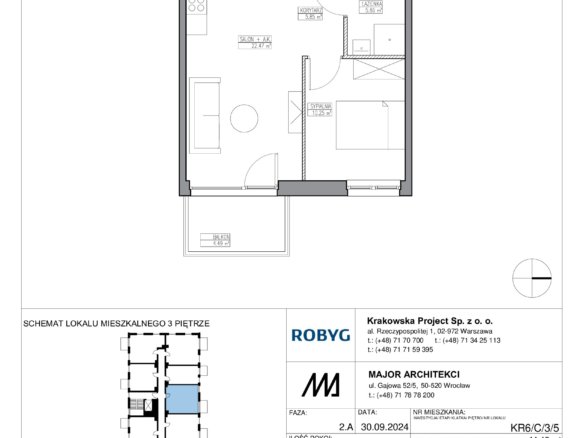 KR6/C/3/5 — Apartamenty Krakowska 6