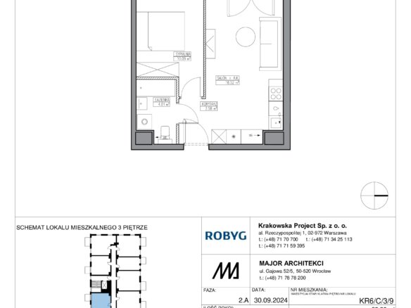 KR6/C/3/9 — Apartamenty Krakowska 6
