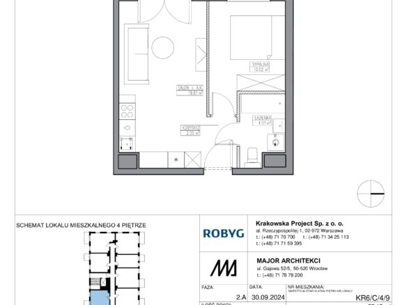 KR6/C/4/9 — Apartamenty Krakowska 6