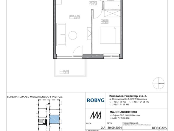 KR6/C/5/5 — Apartamenty Krakowska 6