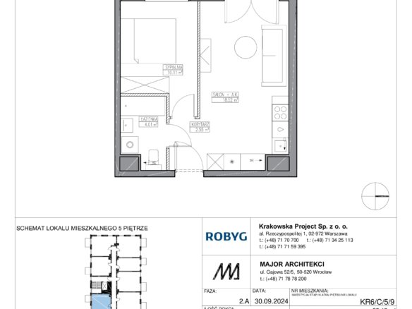 KR6/C/5/9 — Apartamenty Krakowska 6