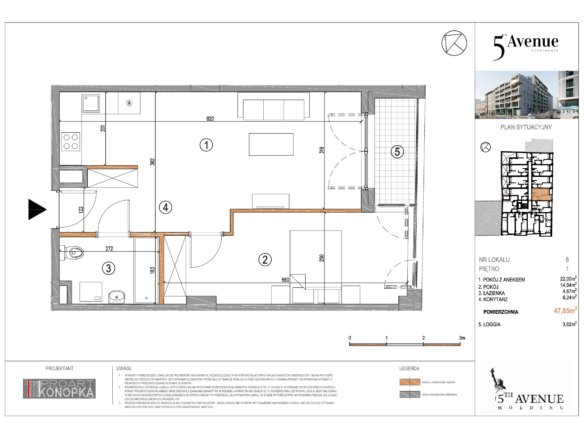 A1/8 — 5th Avenue Apartments