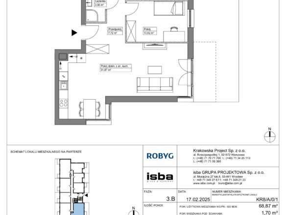 KR8/A/0/1 — Apartamenty Krakowska 8