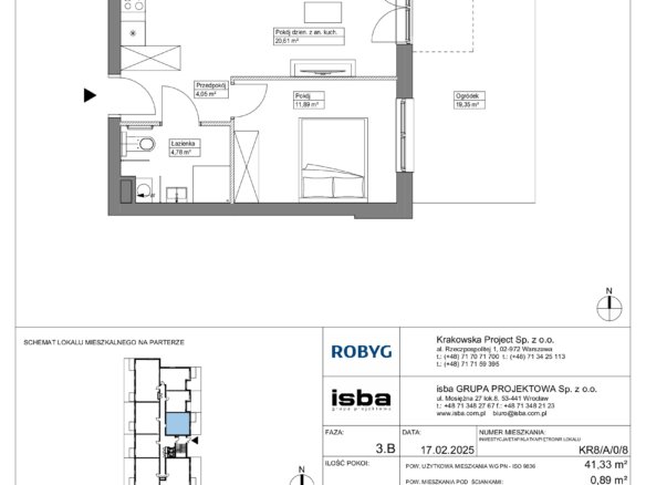 KR8/A/0/8 — Apartamenty Krakowska 8