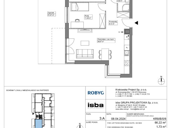 KR8/B/0/8 — Apartamenty Krakowska 8