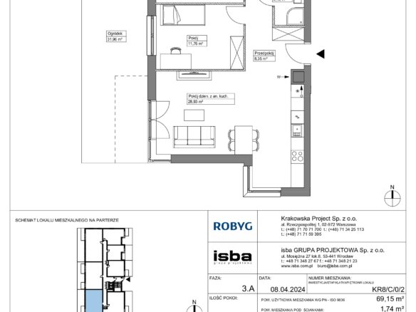 KR8/C/0/2 — Apartamenty Krakowska 8
