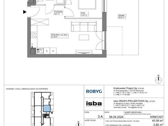 KR8/C/0/7 — Apartamenty Krakowska 8