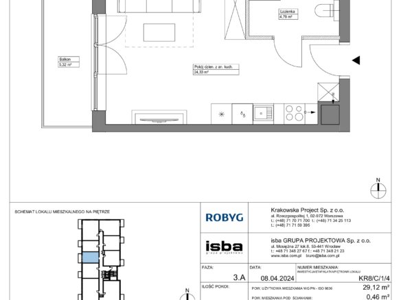 KR8/C/1/4 — Apartamenty Krakowska 8