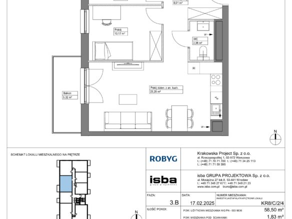 KR8/C/2/4 — Apartamenty Krakowska 8
