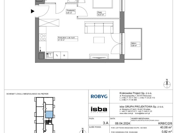 KR8/C/2/8 — Apartamenty Krakowska 8