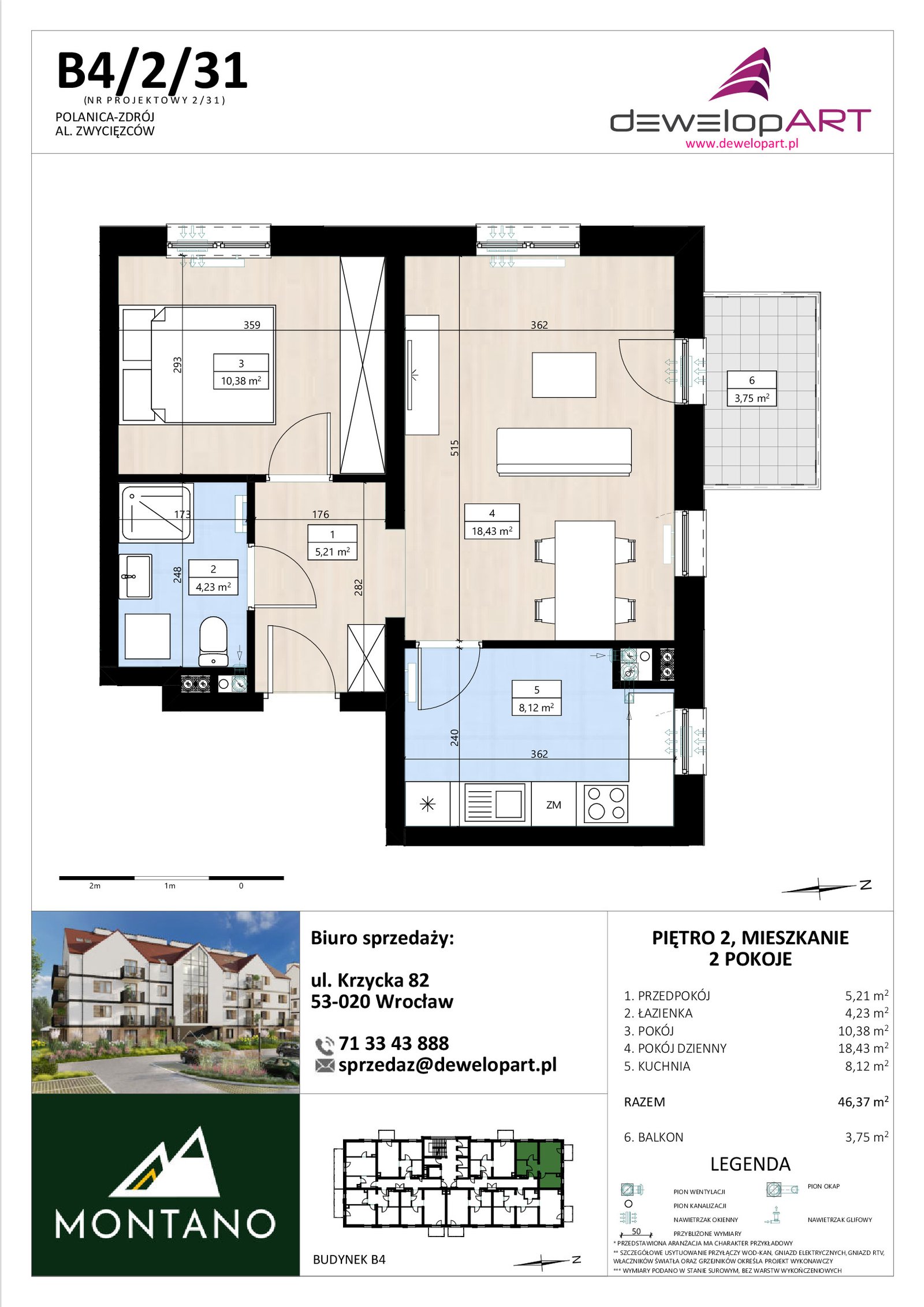 Rzut B4/2/31 — Montano