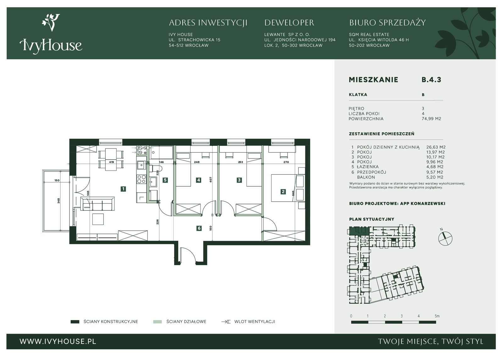 Rzut B.4.3 — Ivy House